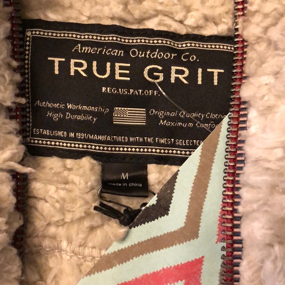 True Grit Youth Full Zip Vest - Picture 3 of 7